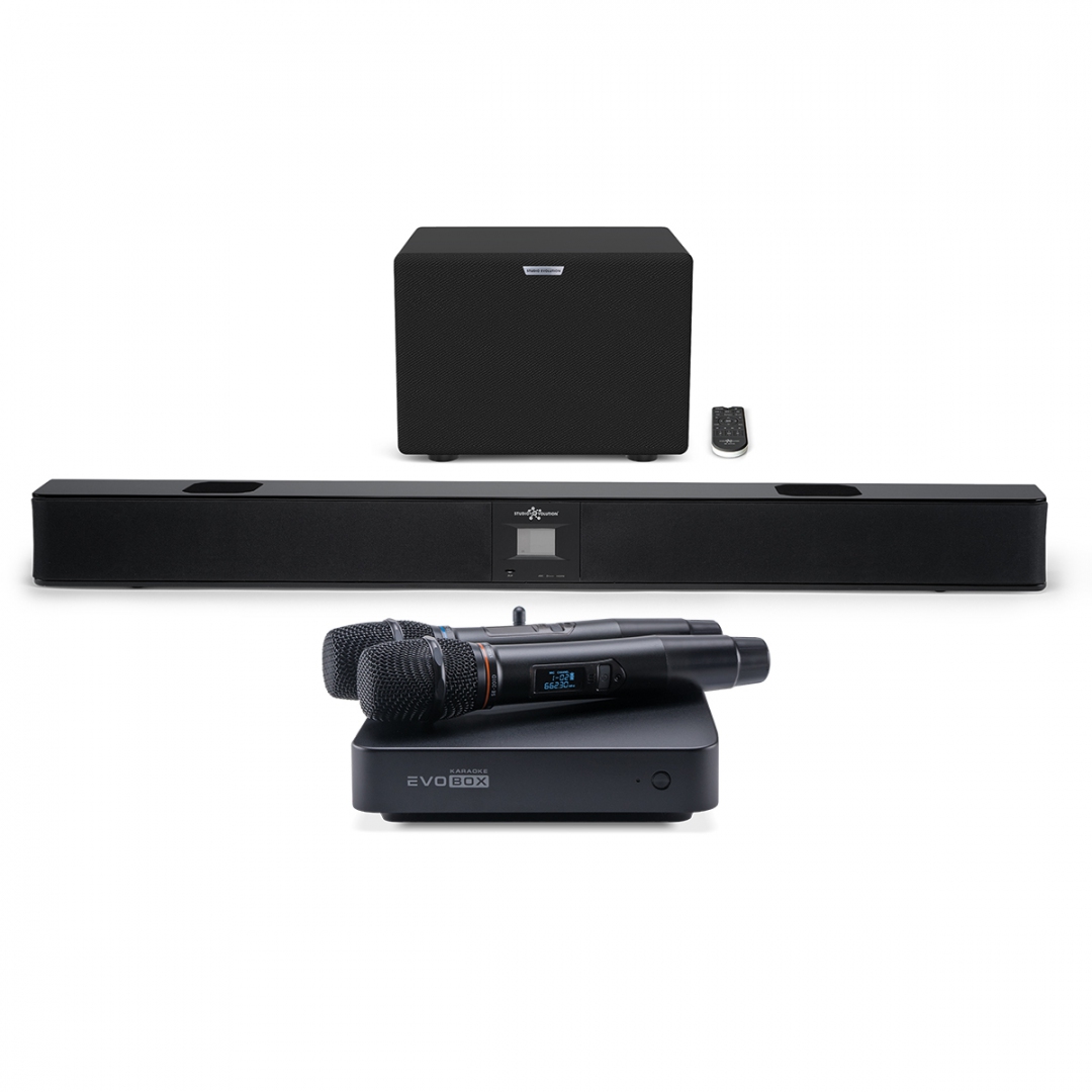 караоке-комплект EVOBOX Plus + EvoSound Bar (саундбар с караоке) в Волгодонске