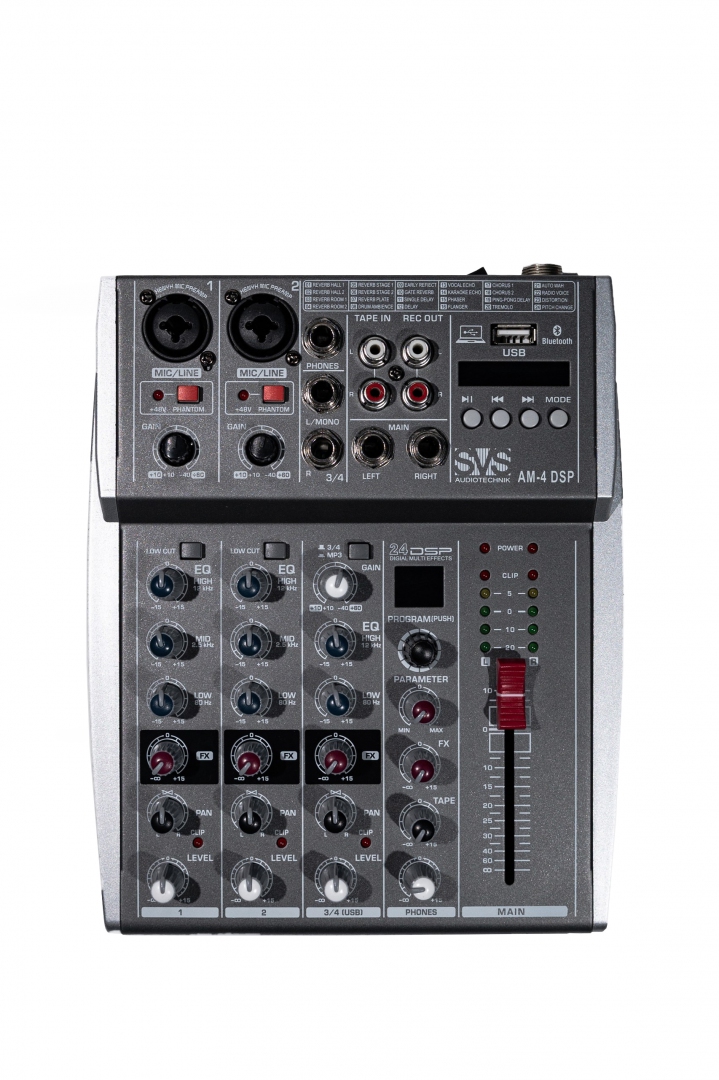 SVS Audiotechnik mixers AM-4 DSP Аналоговый микшерный пульт, 4-канала в Волгодонске
