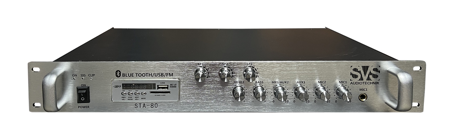 SVS Audiotechnik STA-80 Микшер-усилитель для систем Public Address в Волгодонске